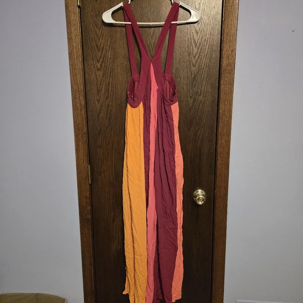 Lane Bryant Colorblock Maxi Dress - Picture 4 of 4